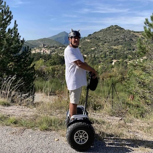 la fayet Photo souvenir d'une balade en gyropode